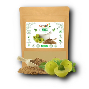 Gavatri Classic And Natural Amla Powder For Hair, Skin And Consumption - Healthy Superfood