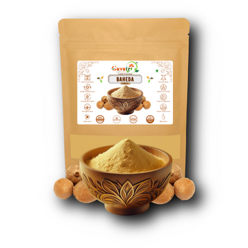Gavatri Classic And Natural Baheda/Bibhitaki Powder - Traditional Wellness