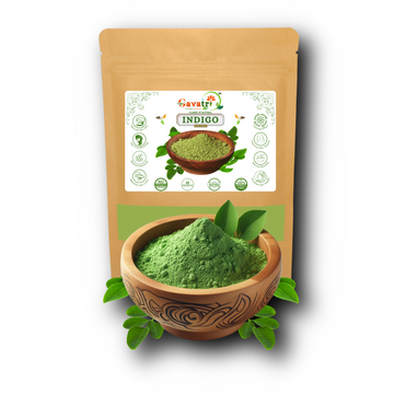 Gavatri Classic And Natural Indigo Leaf Powder For Hair Color & Hair Care