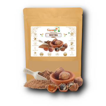 Gavatri Classic And Natural Reetha Powder For Skin & Hair Care