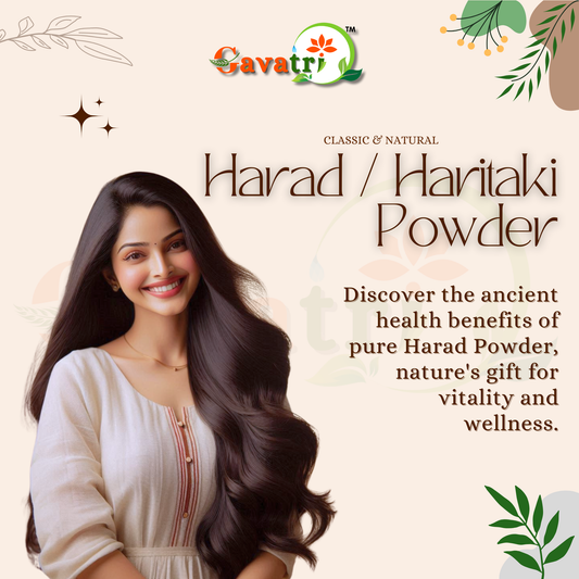 Gavatri Classic And Natural Harad/Haritaki Powder - Traditional Wellness